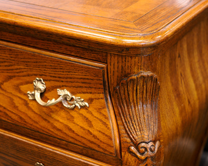French Provincial Oak Accent Chest