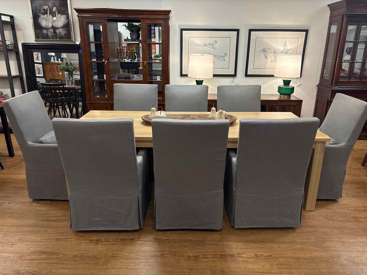 Kingston Krafts White Oak Dining Table