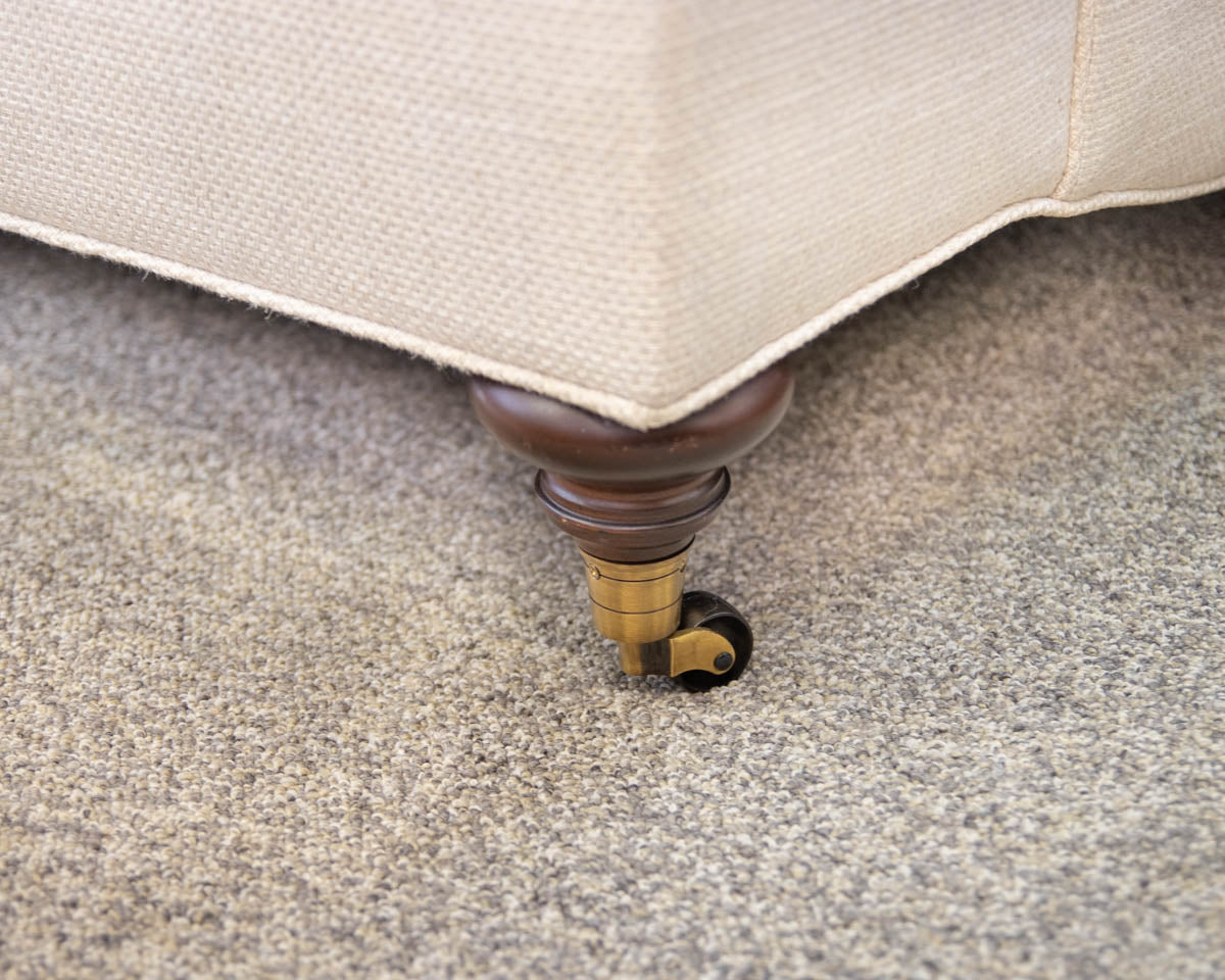 Baker Three Cushion Oatmeal Sofa