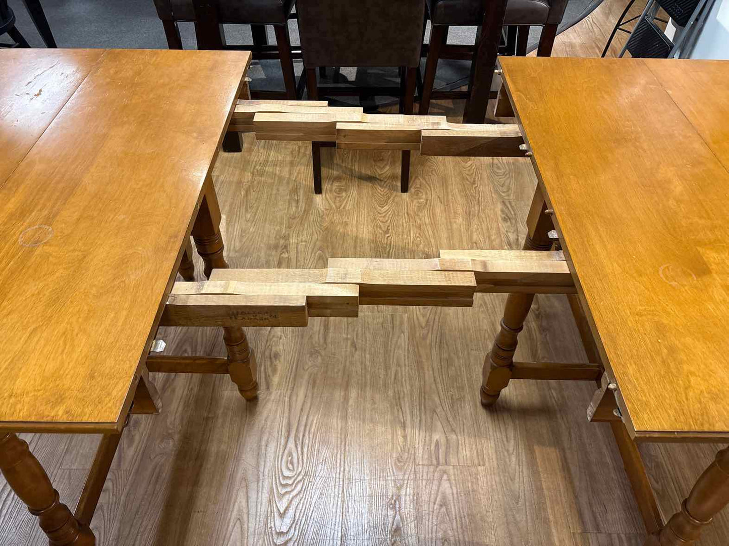 Walter of Wabash Colonial Maple Drop Leaf Dining Table