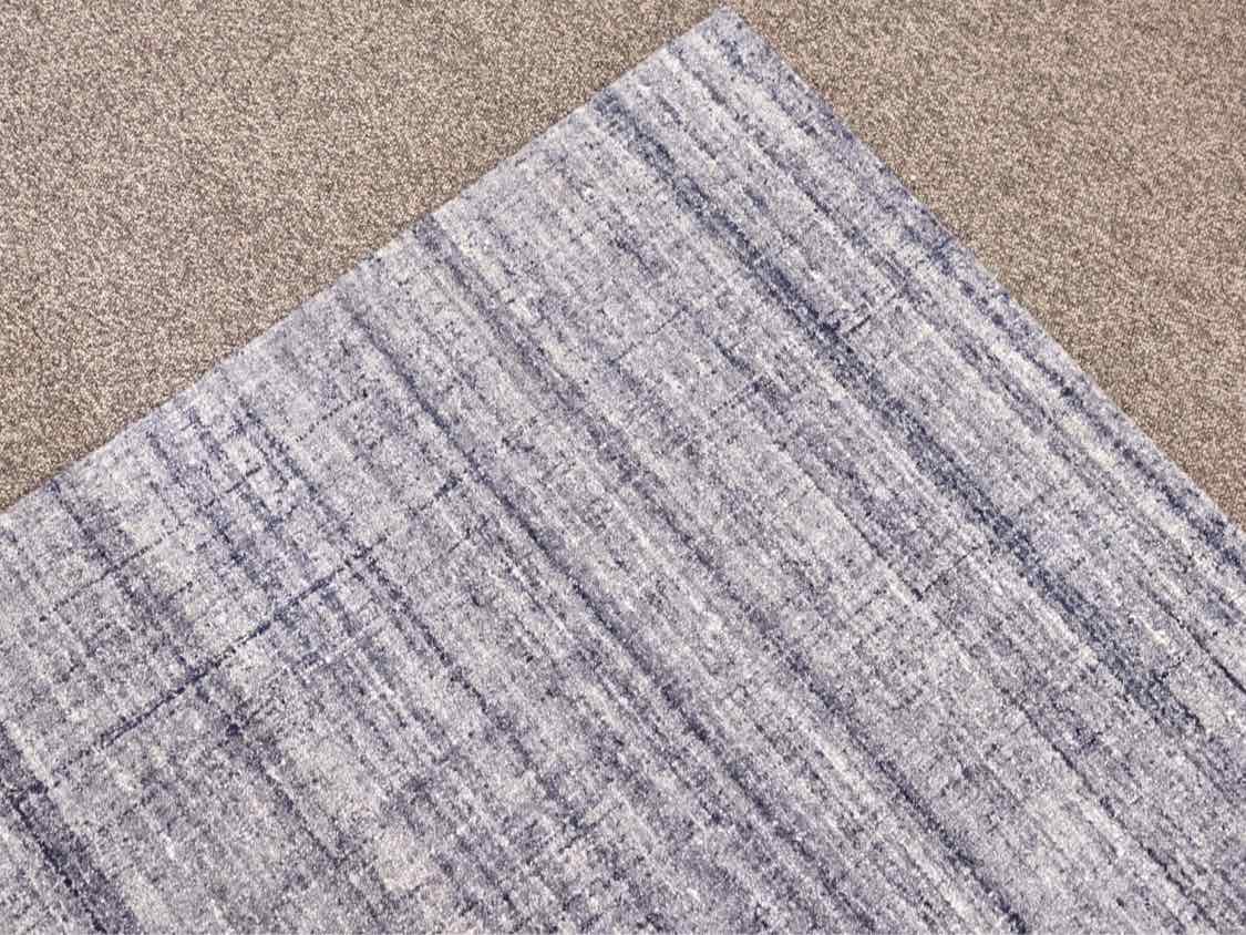 Dash & Albert Annie Selke Wool Area Rug in Blue & Grey
