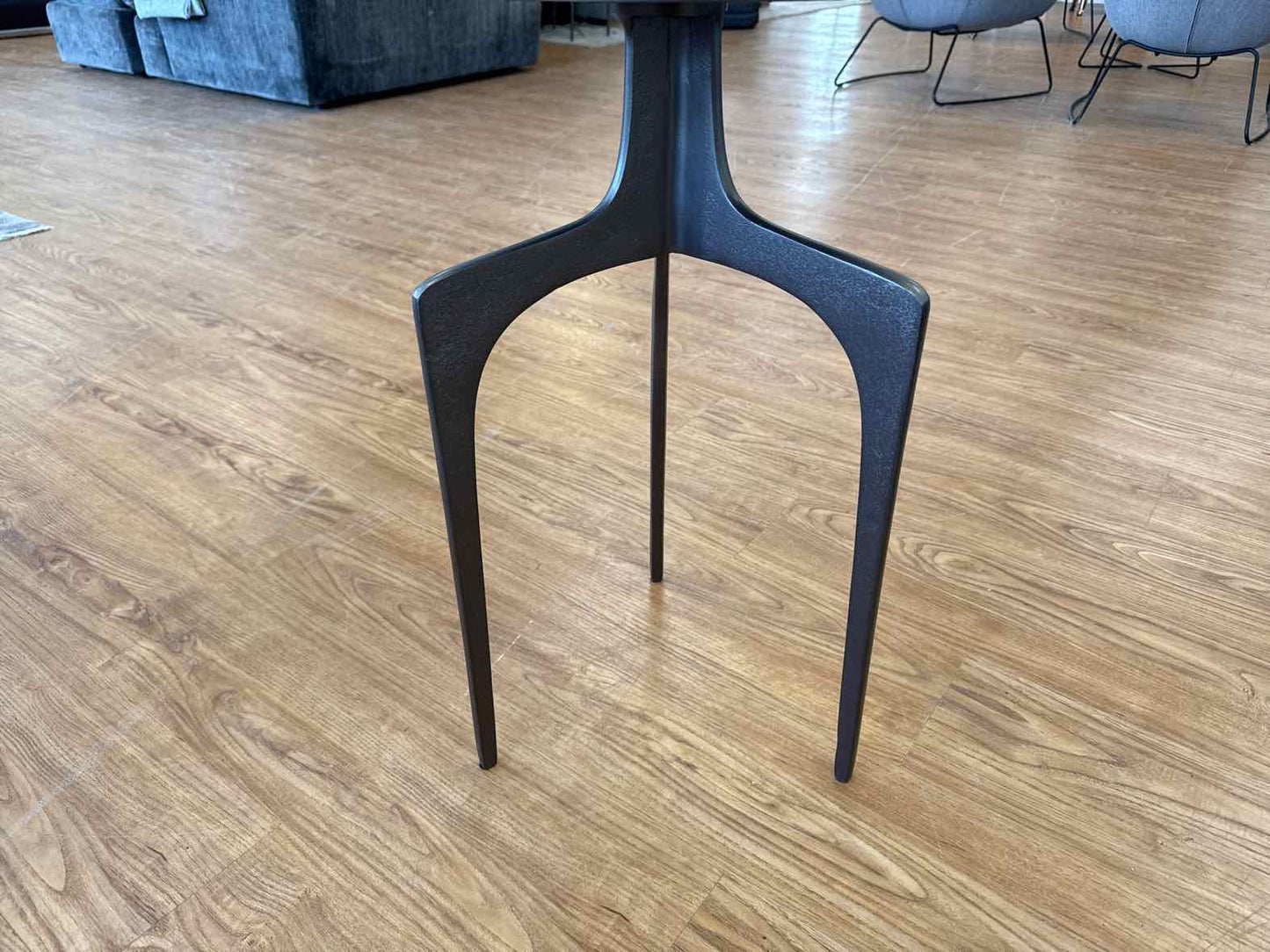 'Kenna' Accent Table in Nickel