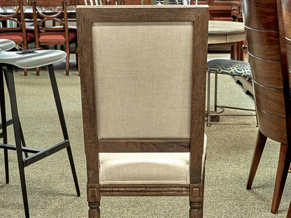 Set of 6 Restoration Hardware Vintage French Squareback Dining Chairs