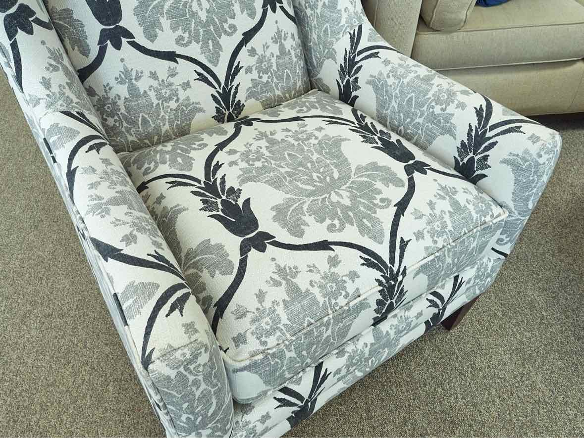 Bassett Wing Back  Upholstered Chair