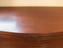 Mahogany 3 Drawer Dresser with Carving & Ball & Claw feet