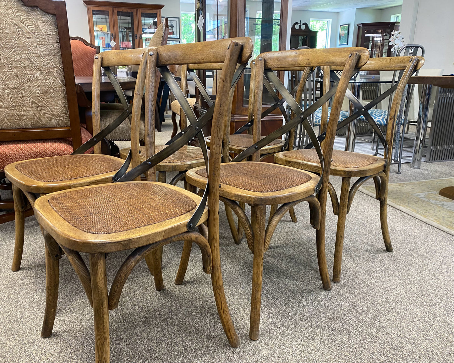 Set of 6 Arhaus Cadence Dining Chairs