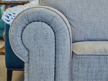 Flexsteel Three Cushion Sofa in Oatmeal Woven Fabric