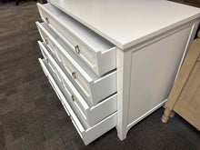 Decorative 4-Drawer White Chest