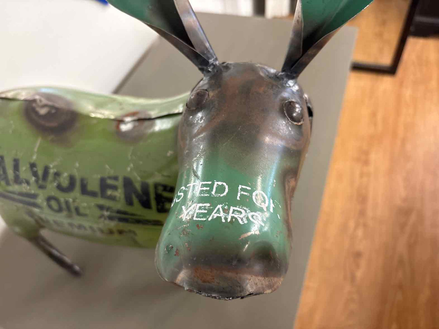 Recycled Metal Donkey