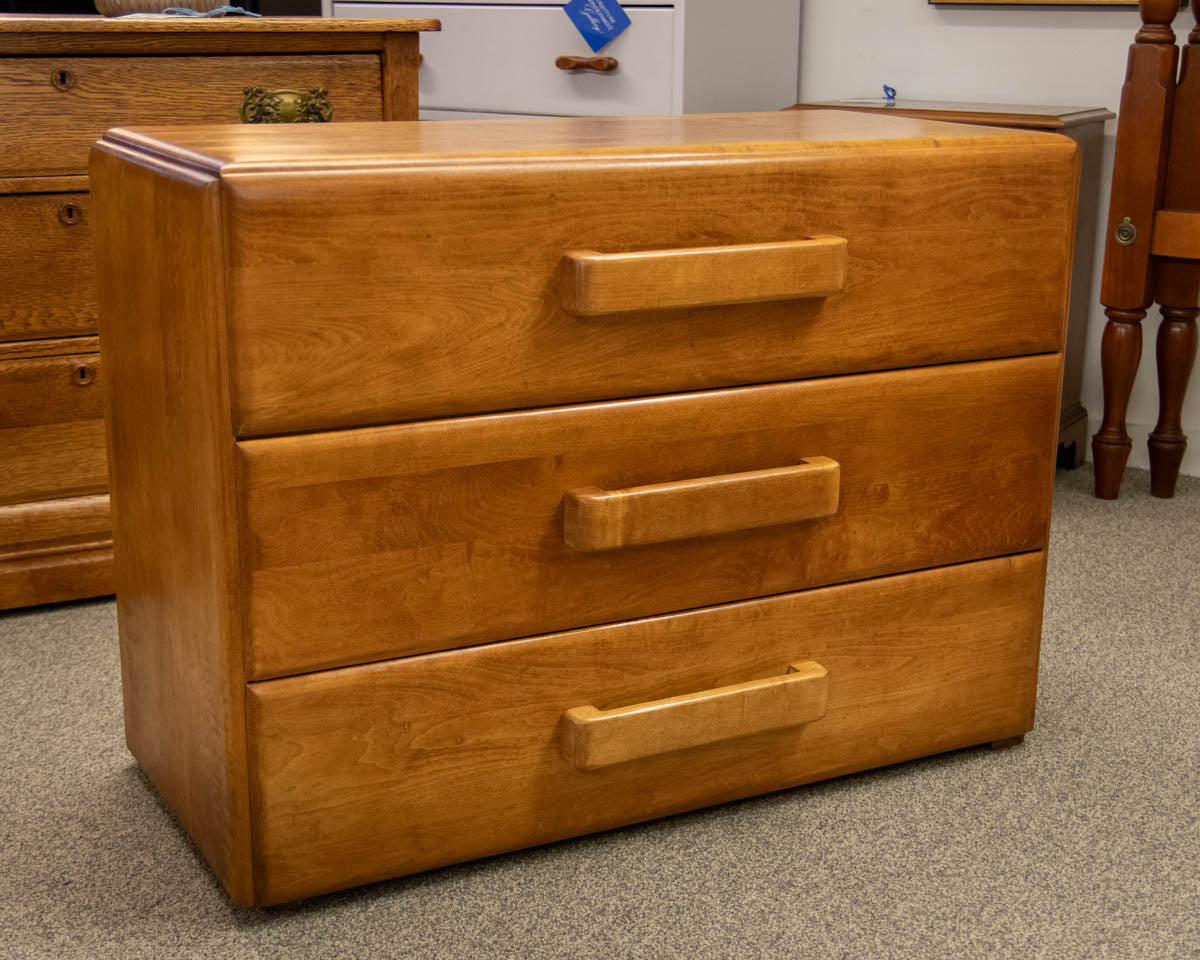 Russel Wright for Conant Ball Solid Maple Chest
