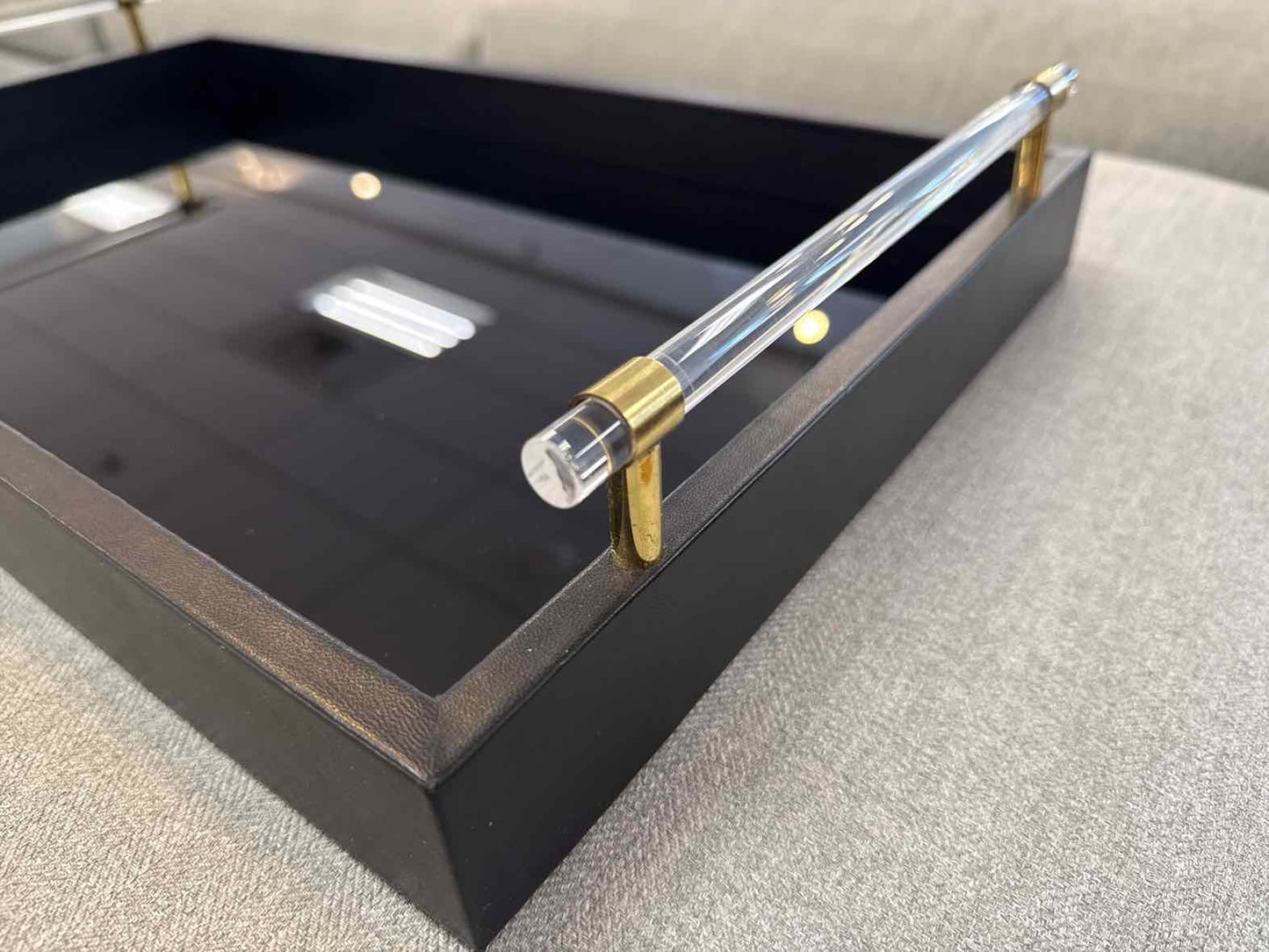 'Albright' Black Tray