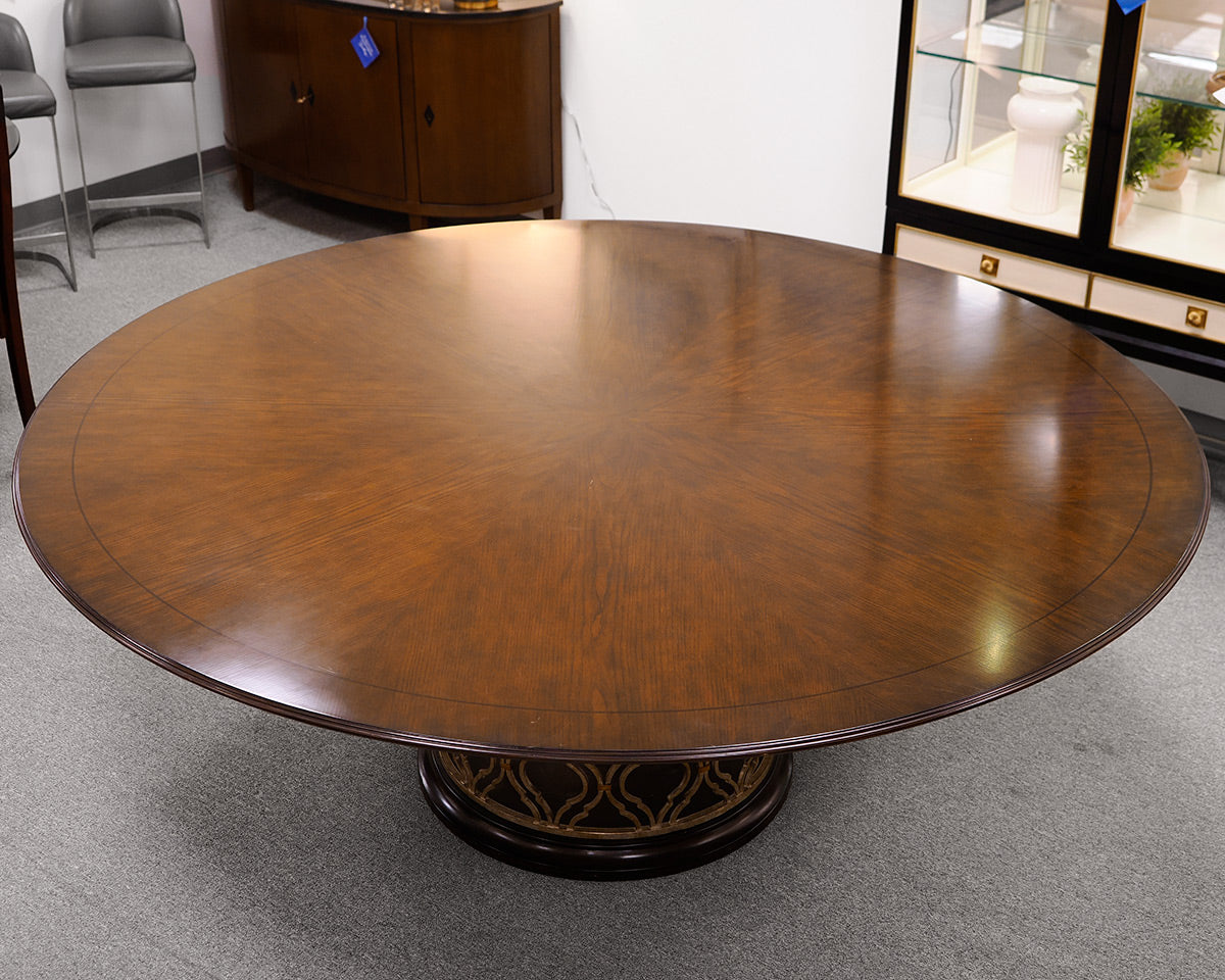 Marge Carson Large Round Dining Table