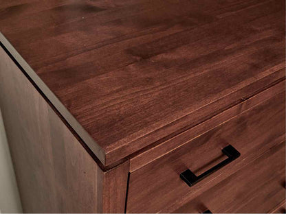 Archbold Furniture Birch 5 Drawer Chest in Cherry Finish