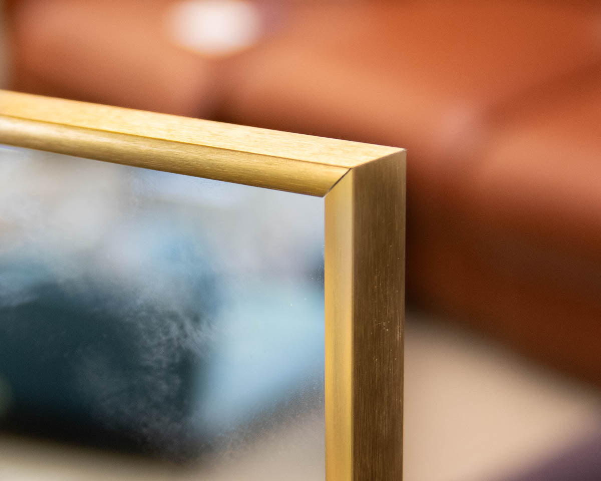 Gold Frame Floor Mirror