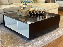 Square Espresso Cocktail Table