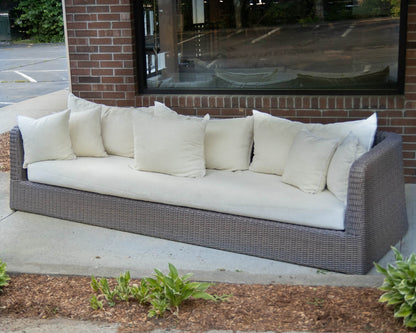Janus et Cie 'Zeya' Gray Woven Wicker Outdoor Set