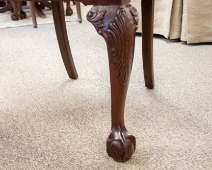 Set of Six Ethan Allen Chippendale Dining Chairs