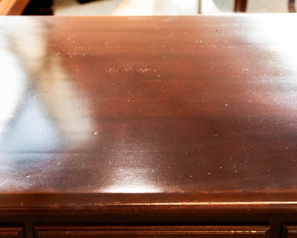 Solid Mahogany Six Drawer Dresser