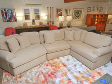 La-Z-Boy Alani Modular Textured ' Fairfax Oyster'  4 Piece Sectional