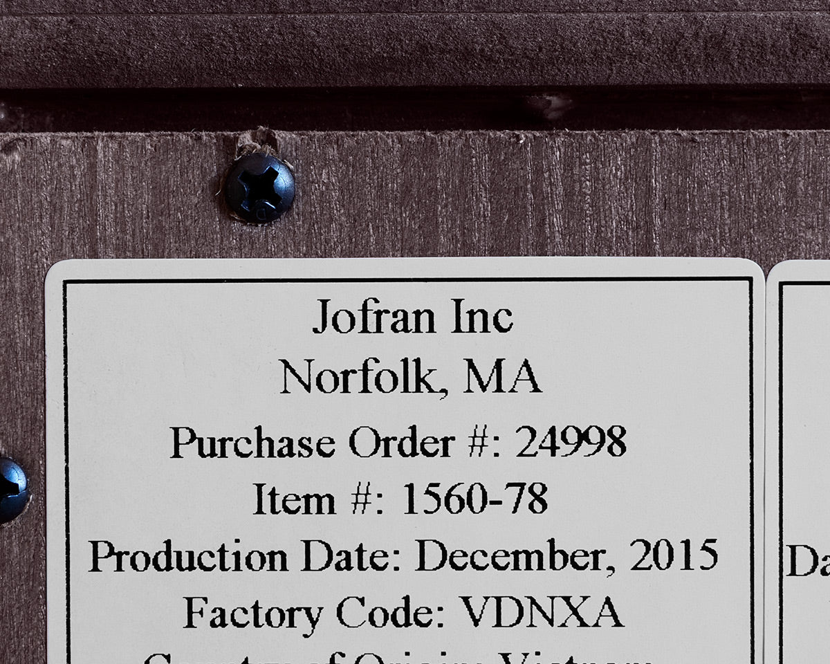 Jofran Casa Bella Mirrored 4-Door Console