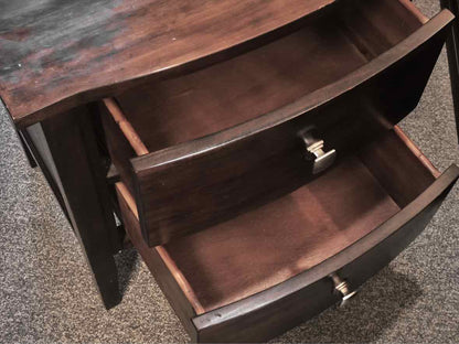 Trade Winds Pine Nightstand in Espresso Finish