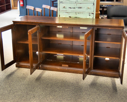 Rustic Four Door Media Furniture