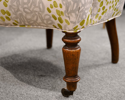Petite Profile Upholstered Chair