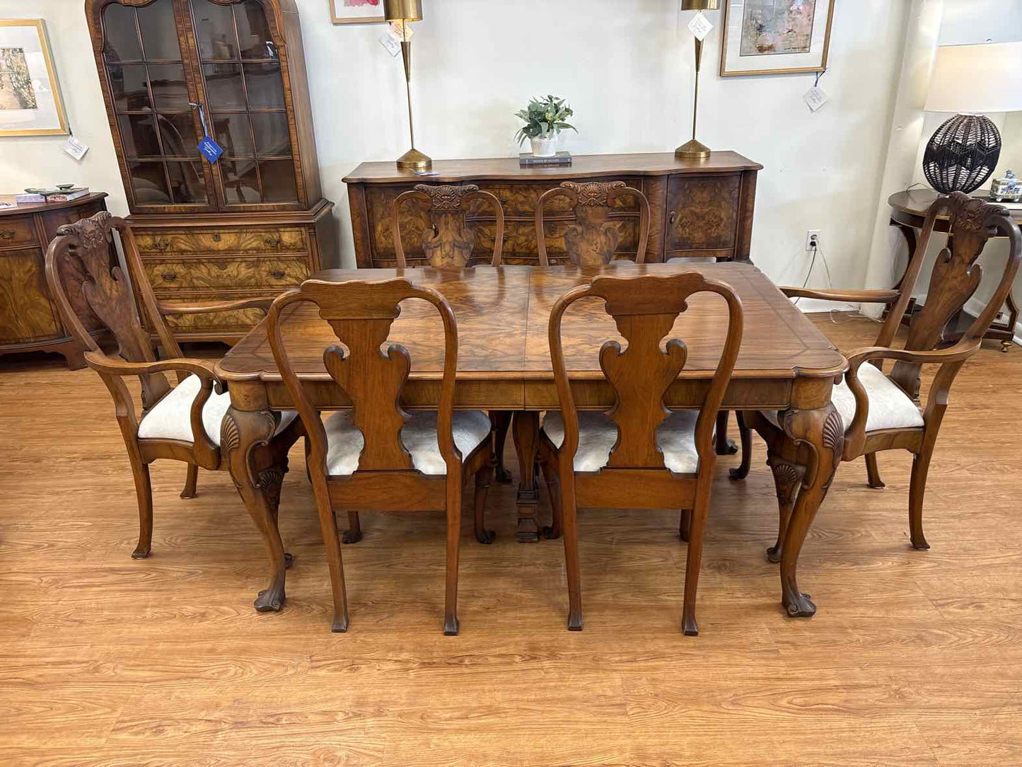 B. Altman & Co. Antique Walnut Dining Set