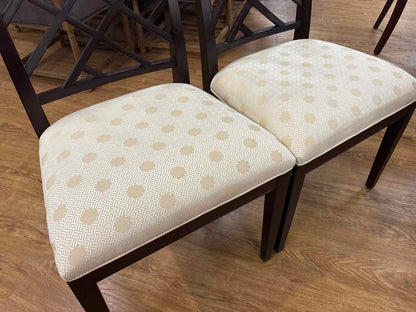 Ethan Allen Set of 6 'Jacqueline' Dining Chairs