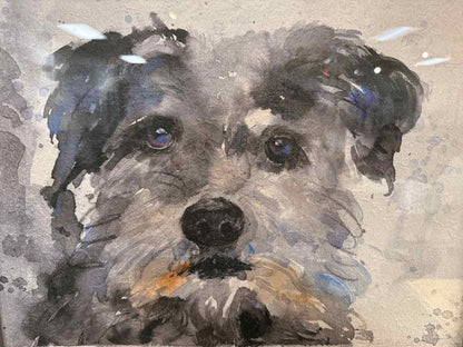 'Dog Days D' Framed Wall Decor