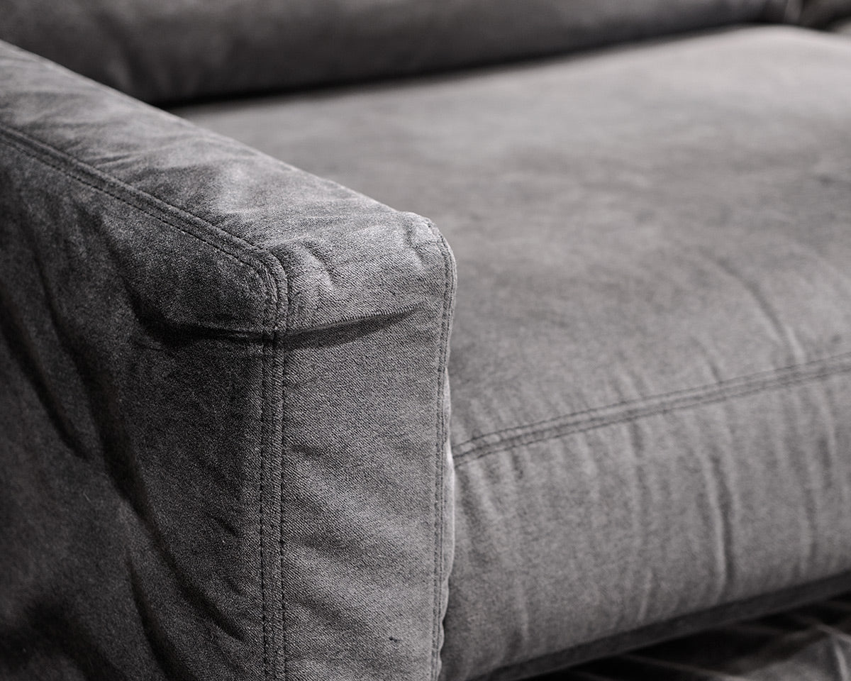 Mitchell Gold + Bob Williams Sofas Velvet Slipcover Sofa