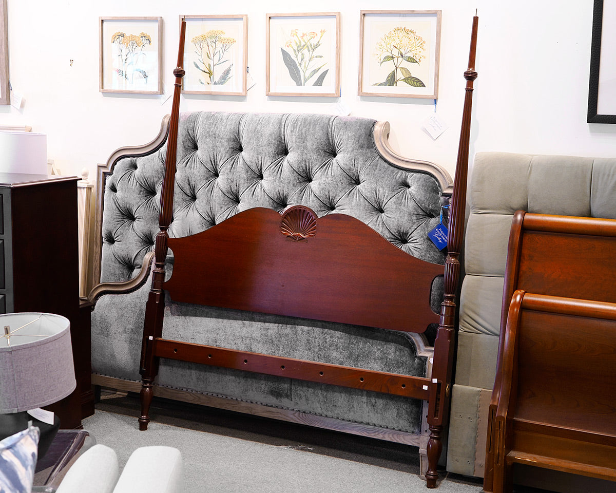 Cherry Four Post Bed Frame