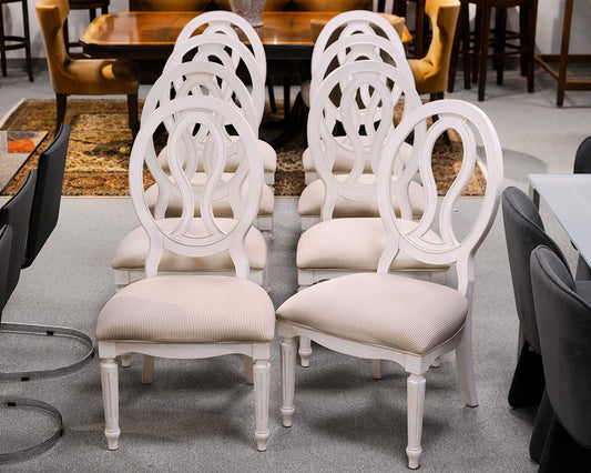 Set of (8) Universal French Country Dining Chairs