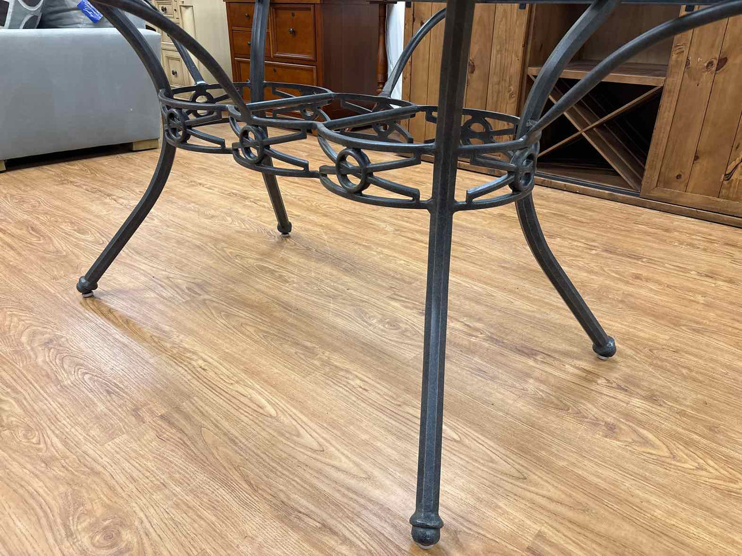 Woodard 'Delphi' Outdoor Dining Set w/ 6 Chairs