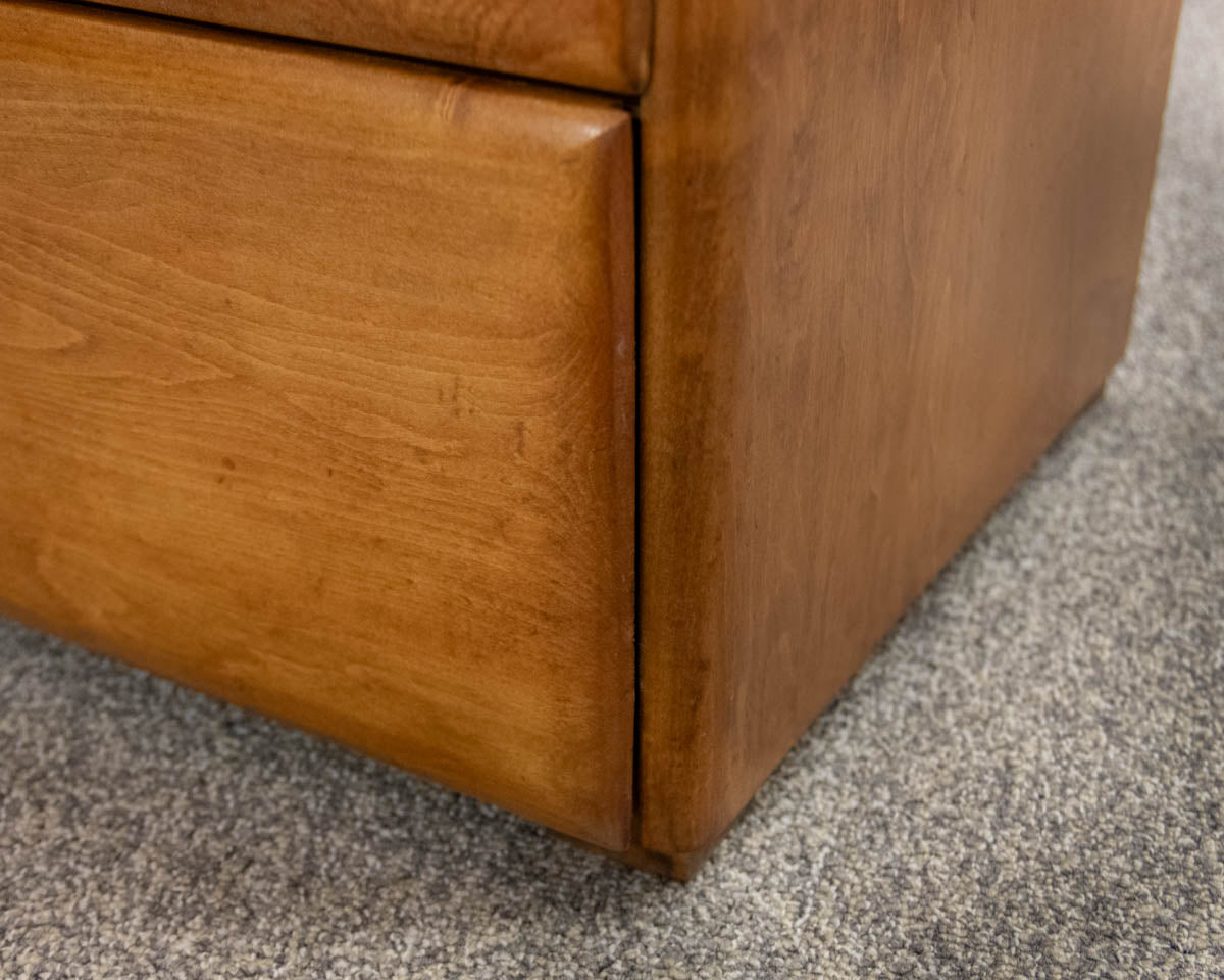 Russel Wright for Conant Ball Solid Maple Chest