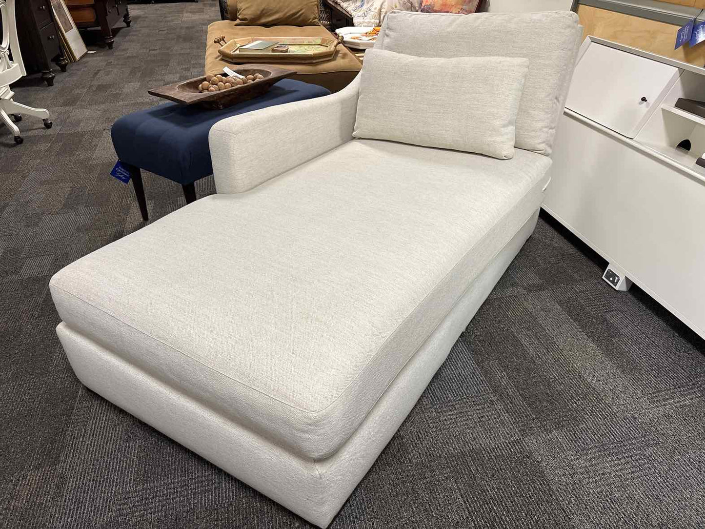 Crate & Barrel Left-Arm Chaise