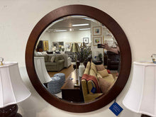 Ethan Allen Round Beveled Mirror