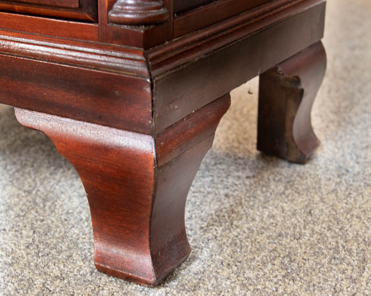 Solid Mahogany Nightstand W/ 1 Door