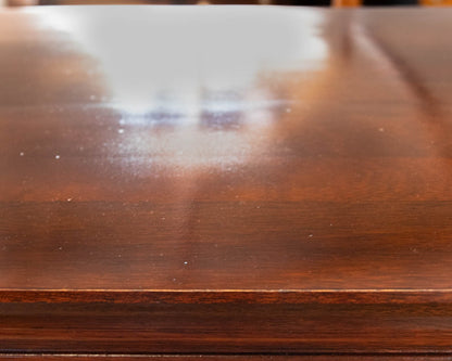 Solid Mahogany Nine Drawer Chest on Chest