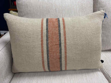 Haomy Striped Lumbar Accent Pillow
