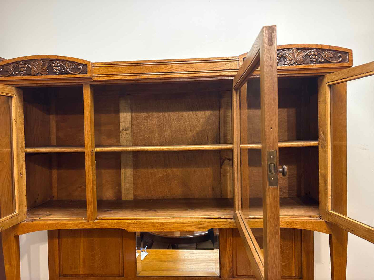 Nouveau-Style Console with Hutch