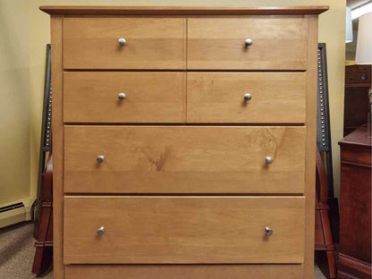 Stanley Solid Ash 5 Drawer  Chest