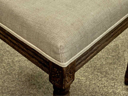 Set of 6 Restoration Hardware Vintage French Squareback Dining Chairs