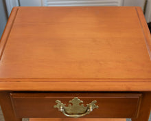 Solid Birch One Drawer Nightstand