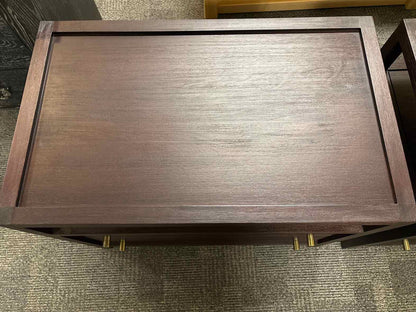 Pair of Crate & Barrel 'Keane' Nightstands