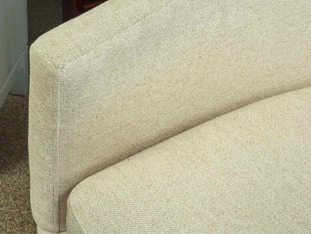 Room & Board  Oatmeal Upholstered Swivel Chair