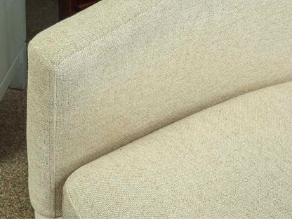 Room & Board  Oatmeal Upholstered Swivel Chair