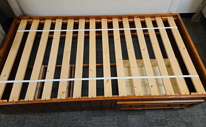 PB Kids Wooden Platform Storage Twin Bed