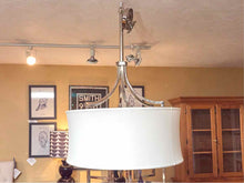 Regis 'Le Chic' Chrome Chandelier with Drum Shade