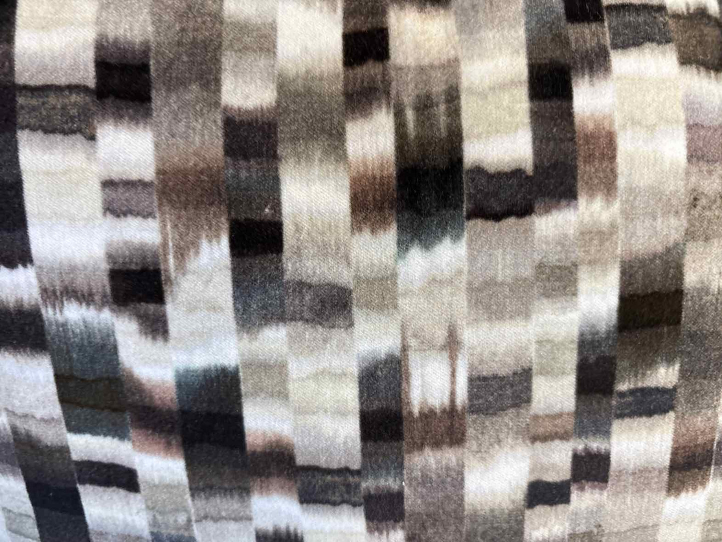 Geometric Pixel Accent Pillow